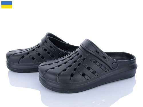 Кроксы Golden Lion 151 чорний в магазине Фонтан Обуви