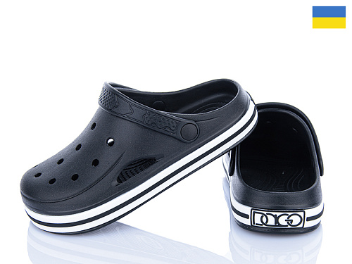 Кроксы Roks 416M чорний в магазине Фонтан Обуви