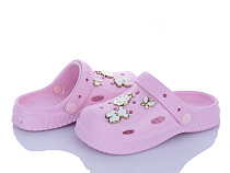 Кроксы Soylu KK027 рожевий в магазине Фонтан Обуви