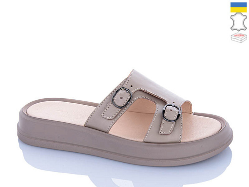 Шлепанцы Sali 11 капучино к кап-п. в магазине Фонтан Обуви