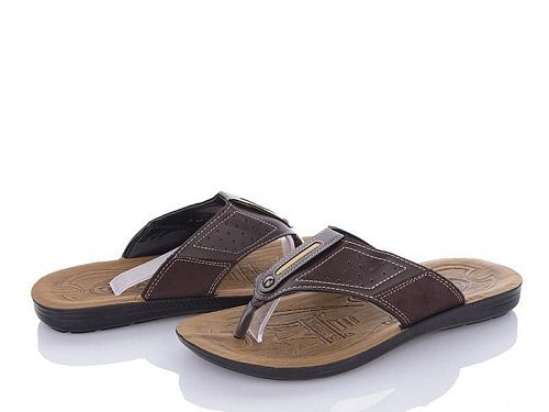 Шлепанцы Oskar 6-B5013E brown в магазине Фонтан Обуви