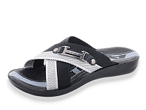 Шлепанцы Jumay Akim чорний в магазине Фонтан Обуви