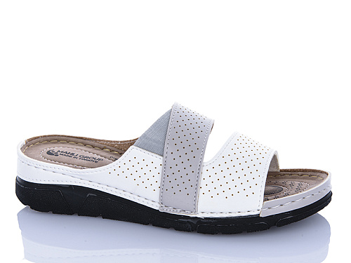 Шлепанцы Sali One 203-43 сірий в магазине Фонтан Обуви