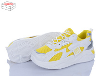 Кроссовки Sindikat M2 yellow-white в магазине Фонтан Обуви