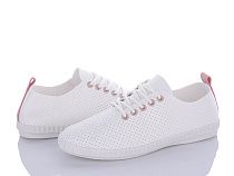 Кеды Violeta 20-970 white-pink в магазине Фонтан Обуви