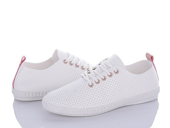 Кеды Violeta 20-970 white-pink в магазине Фонтан Обуви