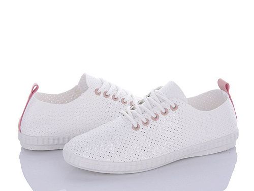 Кеды Violeta 20-970 white-pink в магазине Фонтан Обуви
