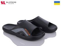 Шлепанцы Slipers GS131 black в магазине Фонтан Обуви