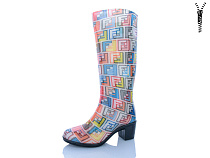 Сапоги Elmob B8 blue в магазине Фонтан Обуви