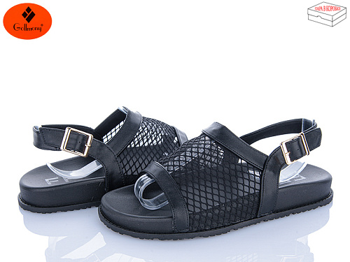 Босоножки Gollmony V12-1 black в магазине Фонтан Обуви