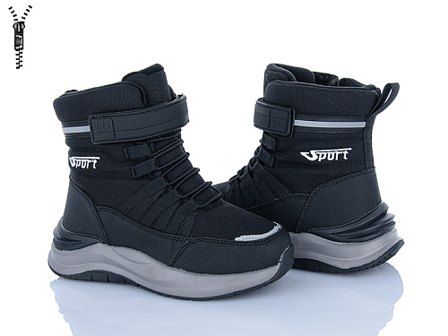 Ботинки Clibee MA12 black в магазине Фонтан Обуви