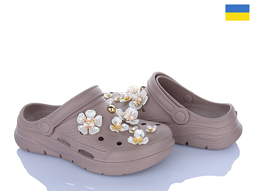 Кроксы Roks 413 капучино в магазине Фонтан Обуви