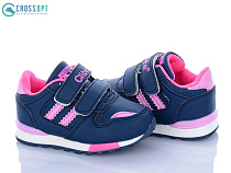 Кроссовки Crossopt F627 d.blue-peach в магазине Фонтан Обуви