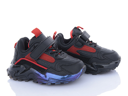 Кроссовки Clibee FC78-1 black-red в магазине Фонтан Обуви