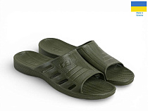 Шлепанцы Rai Shoes L108 хакі в магазине Фонтан Обуви