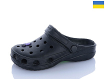 Кроксы Sanlin2 017 чорний джибітси в асортіменті в магазине Фонтан Обуви