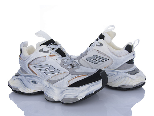 Кроссовки Clibee D23881 white-black в магазине Фонтан Обуви