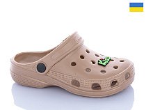 Кроксы Inblu 017 кофе в магазине Фонтан Обуви