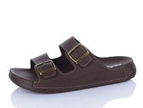 Шлепанцы Stt 164 коричневий в магазине Фонтан Обуви