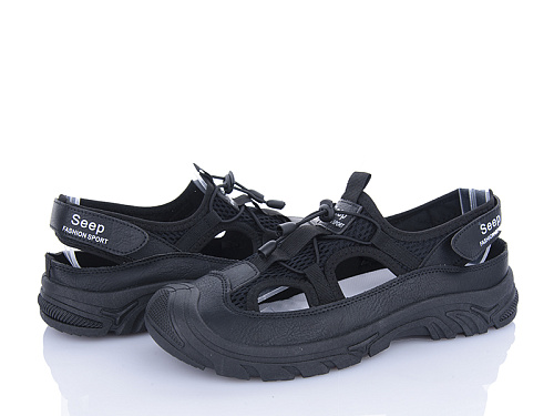 Сандалии Baolikang Y308 black в магазине Фонтан Обуви