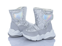 Дутики Clibee D03 silver в магазине Фонтан Обуви