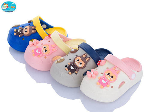 Кроксы Bbt A9159-2 mix в магазине Фонтан Обуви