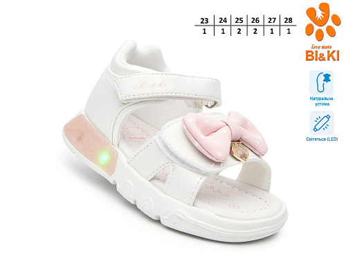 Босоножки Том.М 60039A LED в магазине Фонтан Обуви