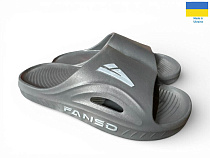 Шлепанцы Rai Shoes 508-018 сірий в магазине Фонтан Обуви