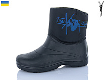 Сапоги Dago Олімп ПР11 чорний в магазине Фонтан Обуви