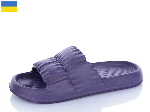 Шлепанцы Sanlin2 Ірис слива в магазине Фонтан Обуви