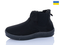 Ботинки Inblu D22 чорний в магазине Фонтан Обуви