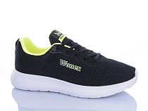 Кроссовки Violeta 2028-25 black-green в магазине Фонтан Обуви