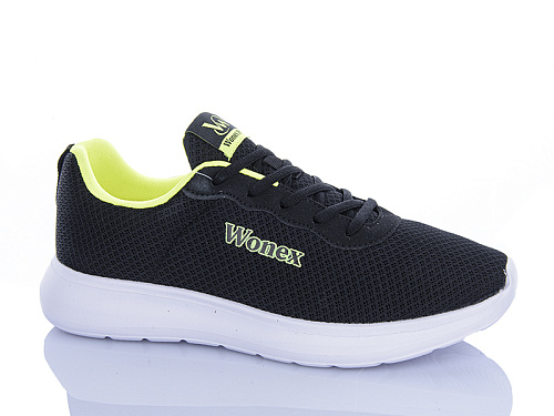 Кроссовки Violeta 2028-25 black-green в магазине Фонтан Обуви