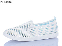 Слипоны Princess 55-14 батал в магазине Фонтан Обуви