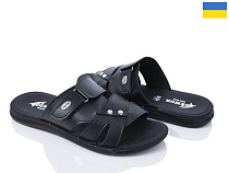 Шлепанцы Gurkem 2024-043 чорний в магазине Фонтан Обуви