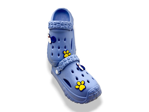 Кроксы Rai Shoes 3001 блакитний в магазине Фонтан Обуви