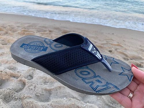 Шлепанцы Demur MG6132-1 blue в магазине Фонтан Обуви