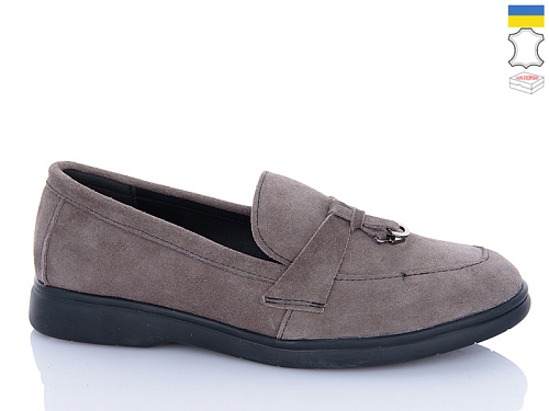 Туфли Sali A1-2 т.капучино чор-п. в магазине Фонтан Обуви