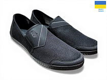 Слипоны Rai Shoes M81 чорний в магазине Фонтан Обуви