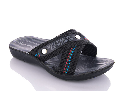 Шлепанцы Gurkem Trd black (24-29) в магазине Фонтан Обуви