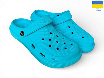 Кроксы Rai Shoes С98 бірюзовий в магазине Фонтан Обуви