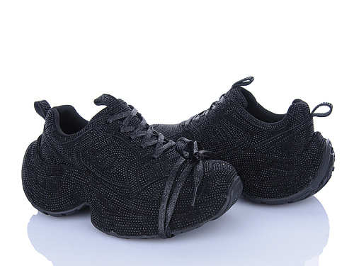 Кроссовки Clibee AD180-1 black в магазине Фонтан Обуви