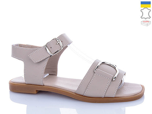 Босоножки Garti 23 бежевий шк. в магазине Фонтан Обуви