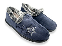 Тапочки Rai Shoes 2202 сірий в магазине Фонтан Обуви