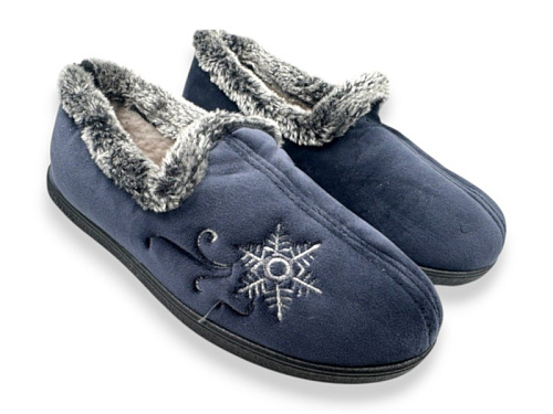Тапочки Rai Shoes 2202 сірий в магазине Фонтан Обуви