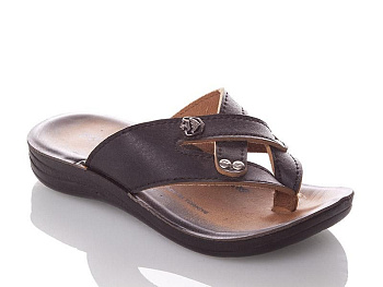 Шлепанцы Malibu Polomax V black-(30-35) в магазине Фонтан Обуви
