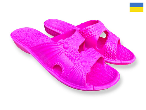 Шлепанцы Rai Shoes 24-13 рожевий в магазине Фонтан Обуви