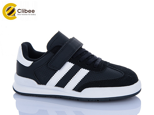 Кроссовки Clibee-Apawwa EC713 black-white в магазине Фонтан Обуви