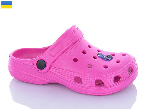 Кроксы Inblu 017 малиновий в магазине Фонтан Обуви