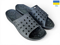 Шлепанцы Rai Shoes С19 чорний в магазине Фонтан Обуви